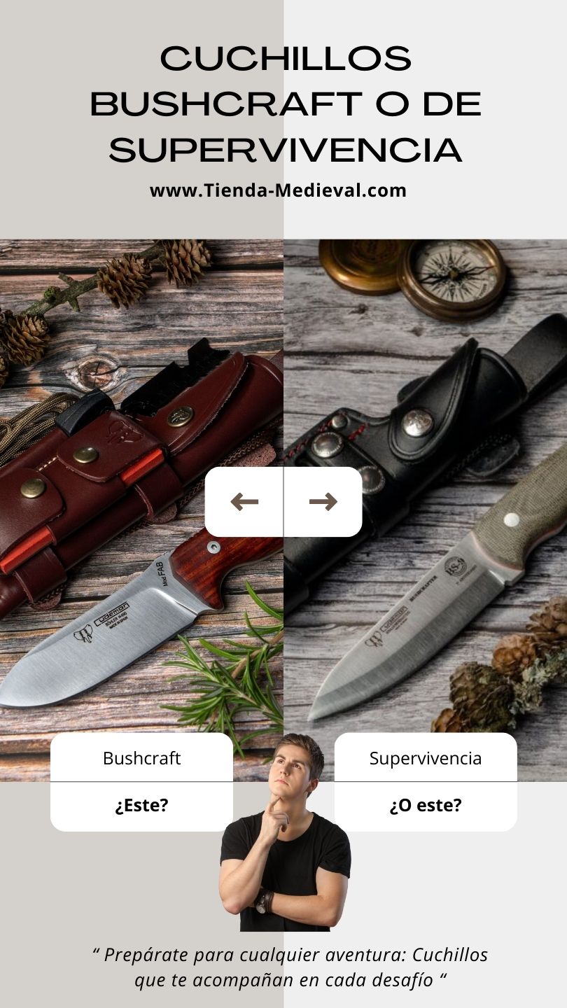 Cuchillos Bushcraft o Supervivencia - Tactical Knives, Bushcraft, and Survival Knives