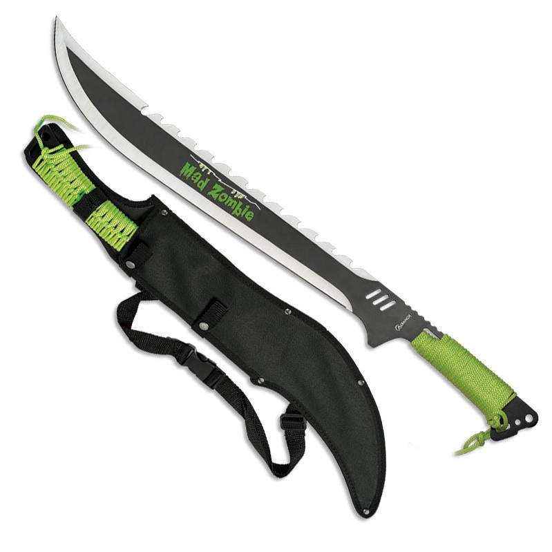 Mad Zombie cane cutter machete blade 48 cms. 1737906951 - Discover the 10 Best-Selling and Recommended Machetes of 2024