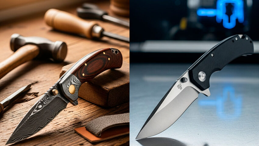 handcrafted knives vs industrial knives the battle between tradition and efficiency - Handcrafted Knives vs. Industrial Knives: The Battle Between Tradition and Efficiency