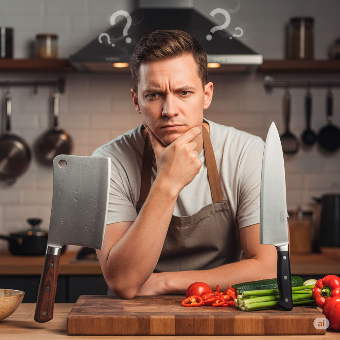 cleaver vs chefs knife choose the steel that dominates your kitchen - Cleaver vs. Chef's Knife: Choose the Steel that Dominates Your Kitchen