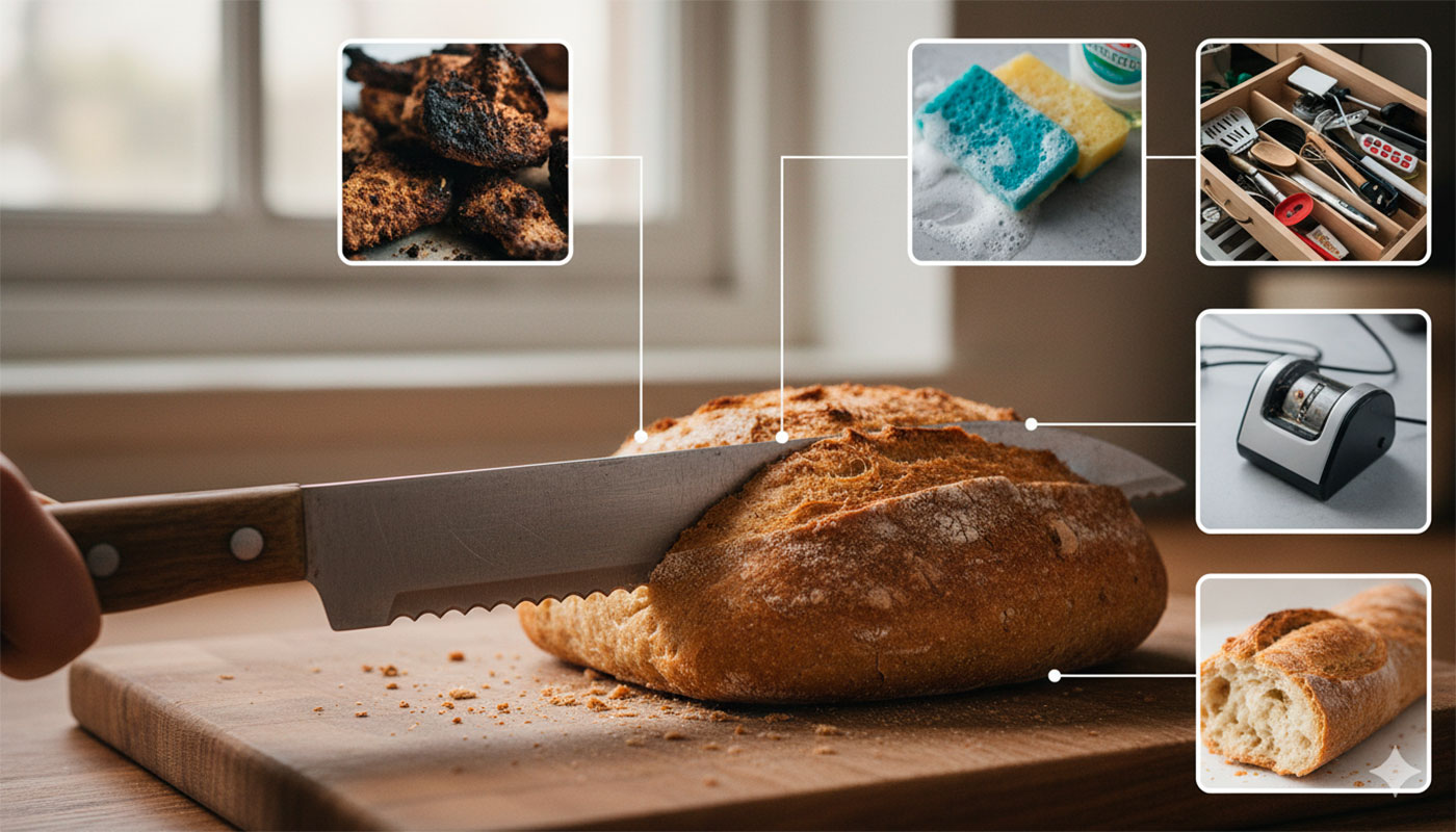 why is your bread knife no longer cutting 5 reasons and solutions - Why is your bread knife no longer cutting? 5 reasons and solutions